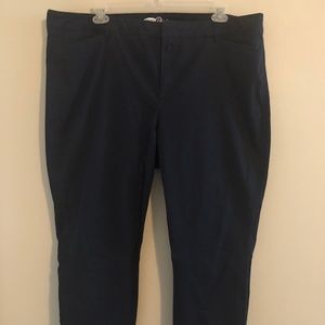 Navy Pixie Pants - Old Navy